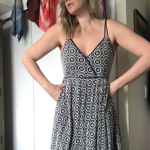 J Crew Embroidered Dress with POCKETS!